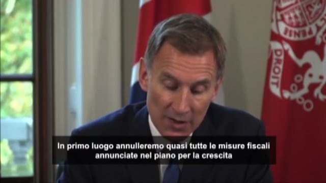 Gb, Hunt: revocati quasi tutti sgravi fiscali del minibudget