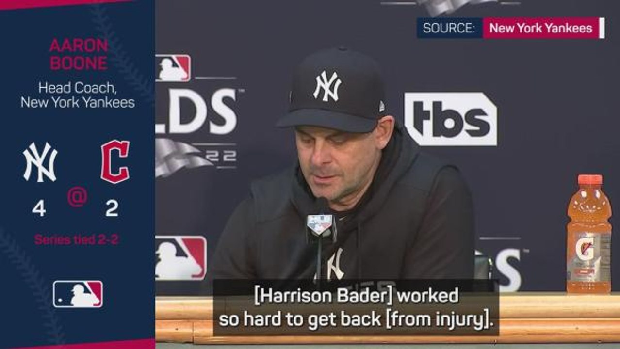 Yankees star Bader back with a bang following injury