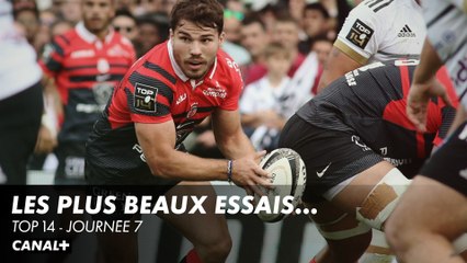 Les plus beaux essais de 7e journée - TOP 14