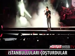 TARKAN İSTANBULLULARI COŞTURDU