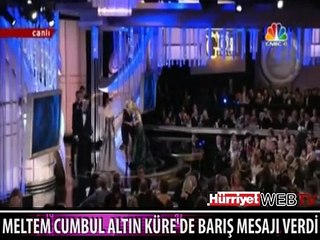MELTEM CUMBUL'DAN DÜNYAYA BARIŞ MESAJI