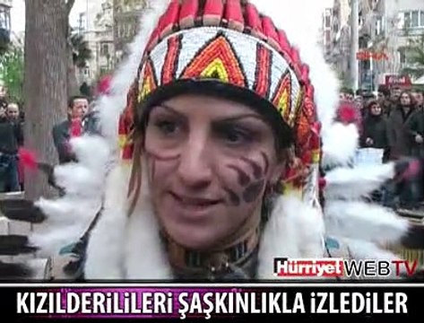 MANİSA'DA KIZILDERİLİ RÜZGARI ESTİ