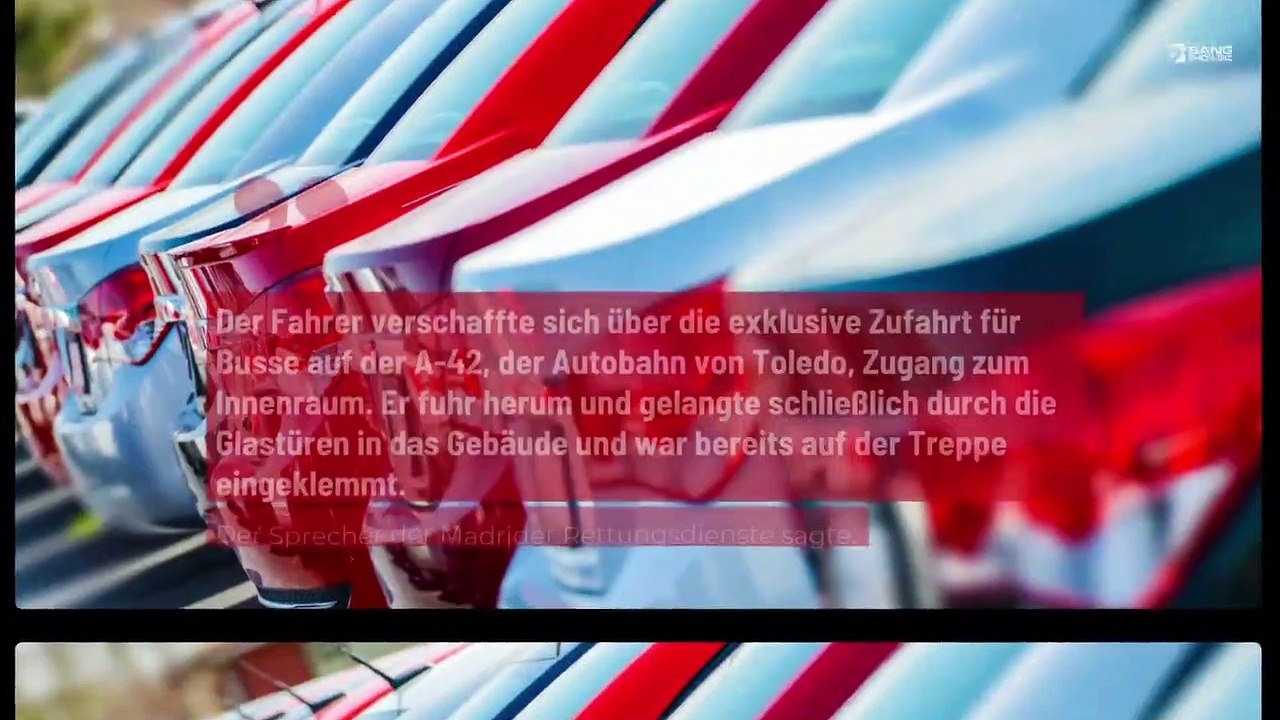 Gestohlenes Auto landet in der Madrider Metro