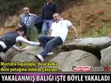 YAKALANMIŞ BALIĞI BİR DAHA YAKALADI