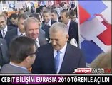 CeBIT BİLİŞİM EURASIA BÖYLE AÇILDI