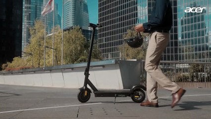 Présentation des trottinettes électriques Acer  Série 3 et Série 5