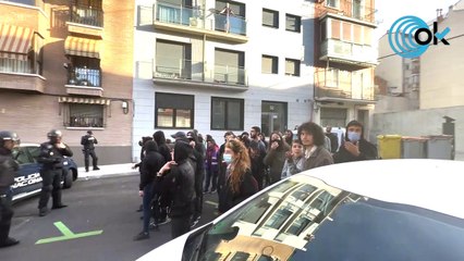 Las amenazas que sufrió la reportera de OKDIARIO en el desalojo de los okupas de Tetuán