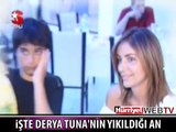 İŞTE DERYA TUNA'NIN YIKILDIĞI AN