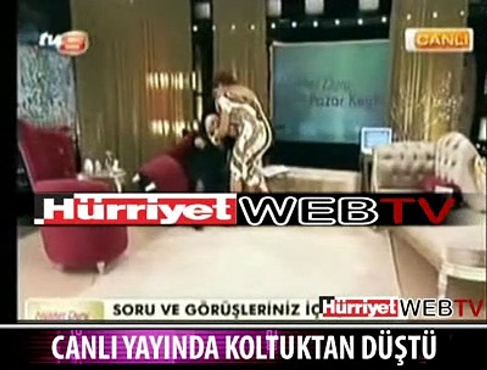 GÖNÜL YAZAR KOLTUKTAN DÜŞTÜ