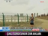 CANLI YAYINDA SPİKERİN ZOR ANI