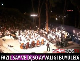 FAZIL SAY VE DÇSO AYAKTA ALKIŞLANDI