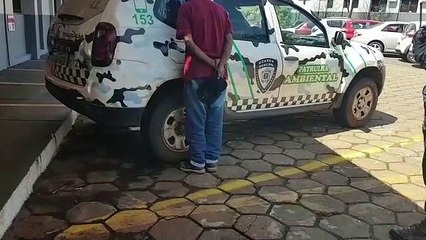 Homem é encaminhado à 15ª SDP por invadir escritório no Centro