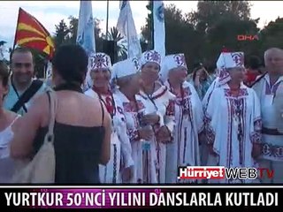 YURTKUR 50'NCİ YILINI DANSLARLA KUTLADI