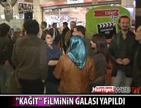 KAĞIT FİLMİNİN GALASI YAPILDI