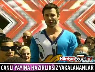 CANLI YAYINA HAZIRLIKSIZ YAKALANDILAR