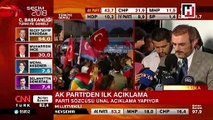 AK Parti Sözcüsü Mahir Ünal seçim sonuçlarına ilişkin açıklama yaptı.