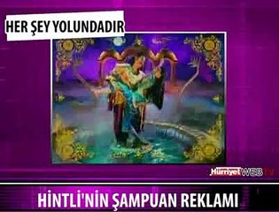 HİNT ŞAMPUAN REKLAMI