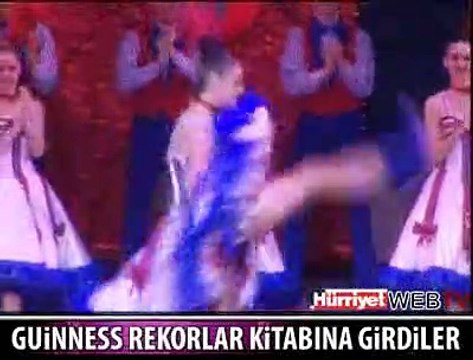 GUINNESS REKORLAR KİTABI'NA GİRDİLER