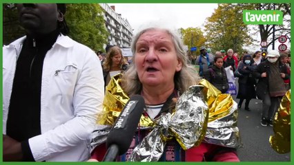 Namur - Manifestation contre la pauvreté