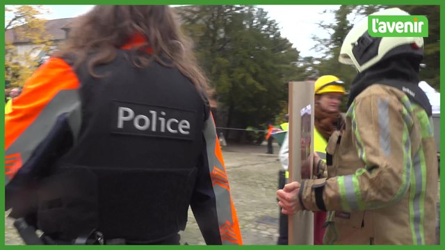 Exercice catastrophe : les oeuvres de Folon sauvées des eaux