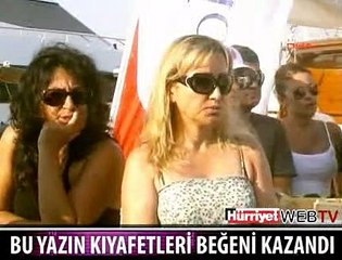 BODRUM'DA GÜZEL MANKENLER GEÇİDİ