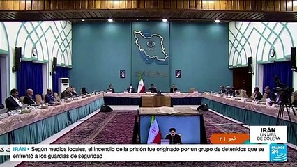 Gobierno de Irán culpa a potencias extranjeras por las protestas que cumplen un mes
