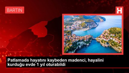 Patlamada hayatını kaybeden madenci, hayalini kurduğu evde 1 yıl oturabildi