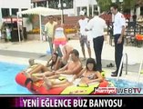 KEMER'DE BUZ BANYOSU