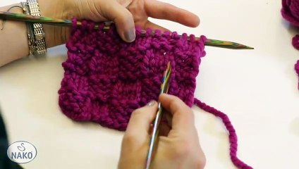 Örgüde kesme şeker nasıl yapılır?