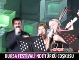 BURSA FESTİVALİ'NDE TÜRKÜ COŞKUSU