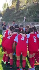 Chant de la victoire pour nos U12/U15 F.