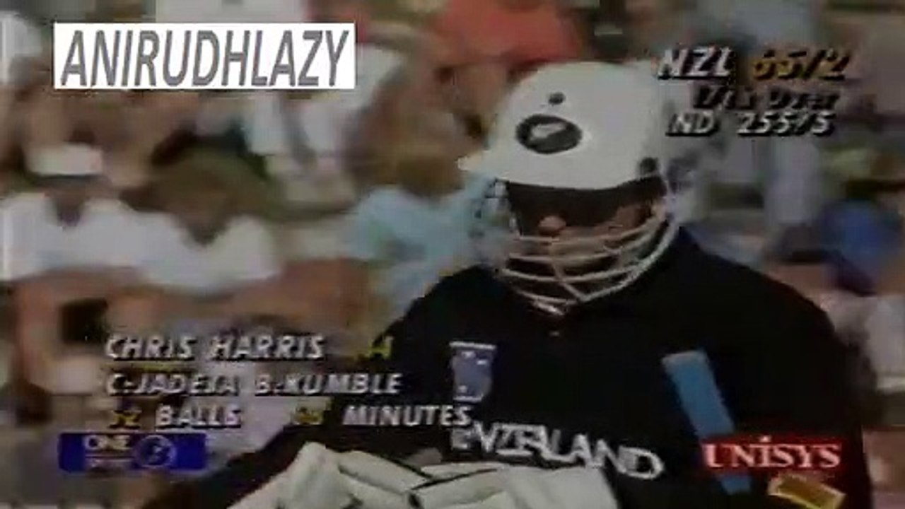 Anil Kumble MATCH WINNING 5-33 vs New Zealand 3rd ODI 1994 (WELLINGTON)_RARE GOLD