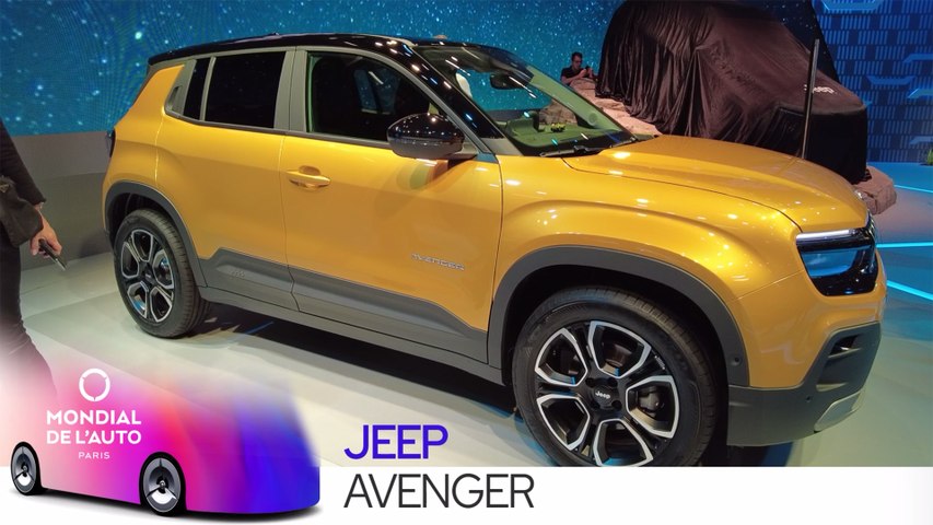 Essai vidéo - Jeep Avenger (2023) : que vaut le petit SUV électrique élu  voiture de l'année ?