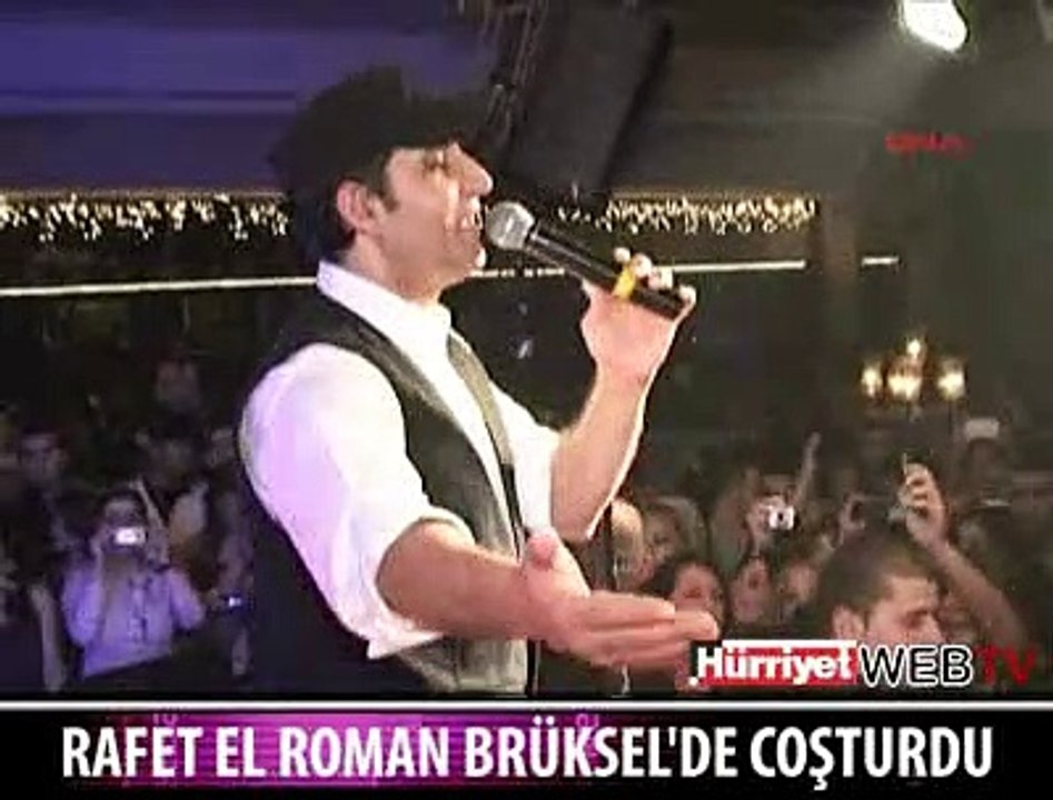 BRÜKSEL'DE COŞTURDU
