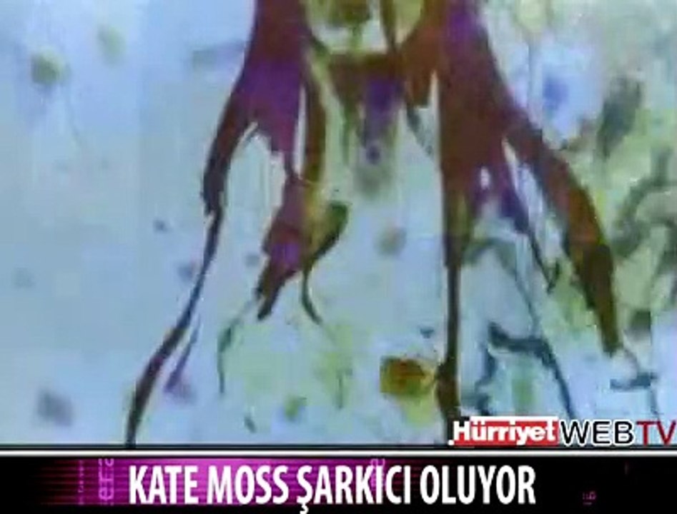 KATE MOSS ŞARKICI OLUYOR