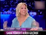 SABA TÜMER'İ KAHKAHAYA BOĞDU