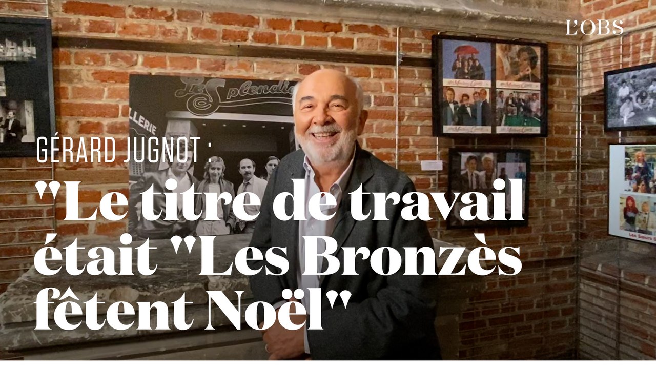 Pour les 40 ans du "Père Noël est une ordure", Gérard Jugnot délivre ses anecdotes les plus folles