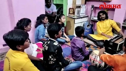 तीन वर्षे शिव चरित्राचा अभ्यास केला, भारावून जात  सलग 62 मिनिट पोवाडा गायला अन् केला नवा विक्रम !