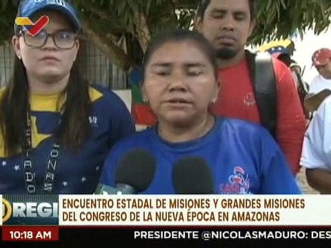 Realizan en Amazonas el Congreso de la Nueva Época, capítulo Misiones y Grandes Misiones