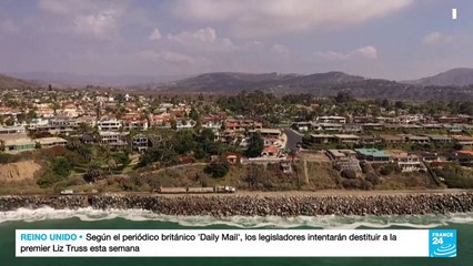 El calentamiento global empeora la erosión en las playas de California, EE. UU.