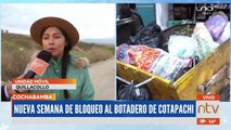 Botadero de Cotapachi continúa bloqueado, mientras la basura se acumula en las calles