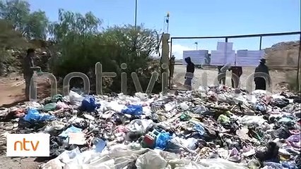 Siete días de bloqueo al botadero de Cotapachi