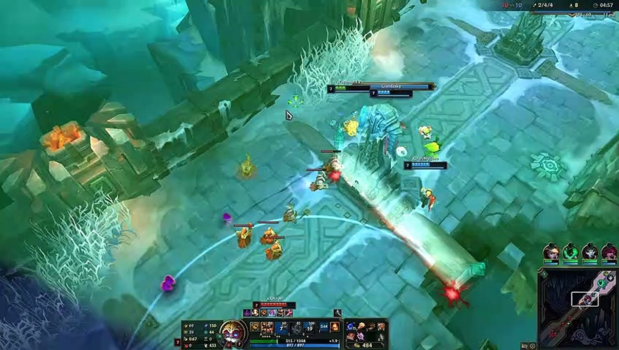 League-of-Legends : La tourelle me carry