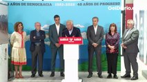 El PSOE celebra los 40 años de la victoria de Felipe González: “Le dimos autoestima a un país que siempre se ha hecho de menos”