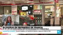 Informe desde París: continúa la huelga en varias refinerías y depósitos de combustible