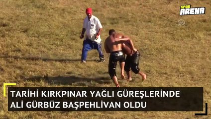 Kırkpınar'da başpehlivan Ali Gürbüz oldu