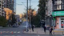 Kamikazedrohnen versetzen Menschen in Kiew in Angst und Schrecken