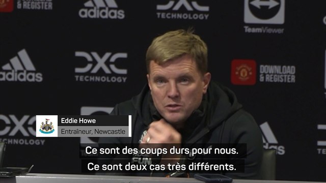Saint-Maximin et Isak blessés, deux coups durs pour Howe