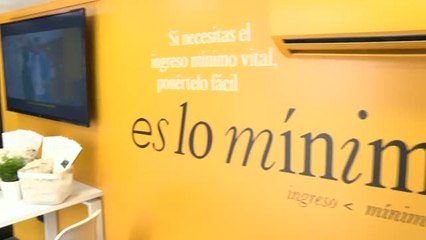 El autobús del Ingreso Mínimo Vital se estrena en Alcalá de Henares