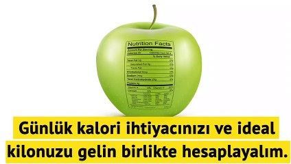 Günlük kalori ihtiyacı ve ideal kilo nasıl hesaplanır?